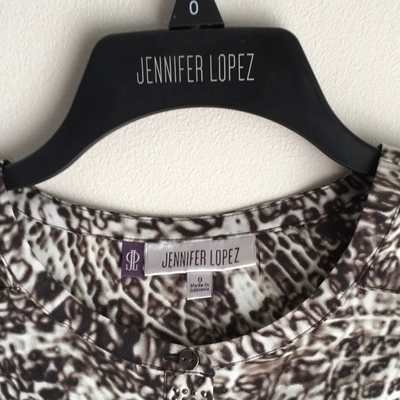 NWOT JENNIFER LOPEZ CHEETAH PRINT DRESS - Picture 6 of 6